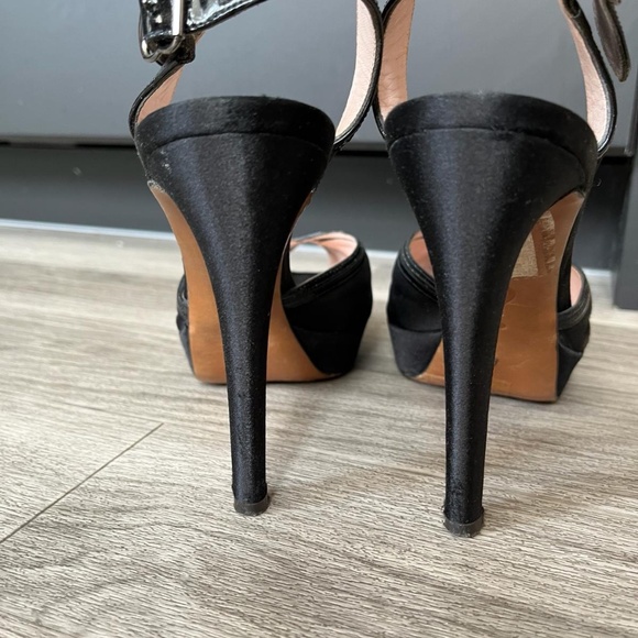 MOSCHINO Vintage Stiletto Sandal Heels - Picture 4 of 5